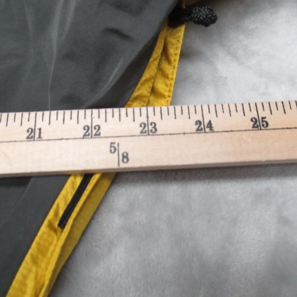 REI Rain Jacket Men Small Yelw Waterproof Shell Outdoor Rain Forest Outdoors VTG